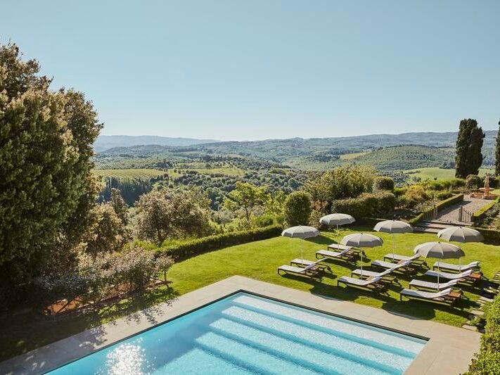 Castello del Nero, Como, Como Hotels and Resorts, Italy, Hotel, Europe, Tuscany, Pool